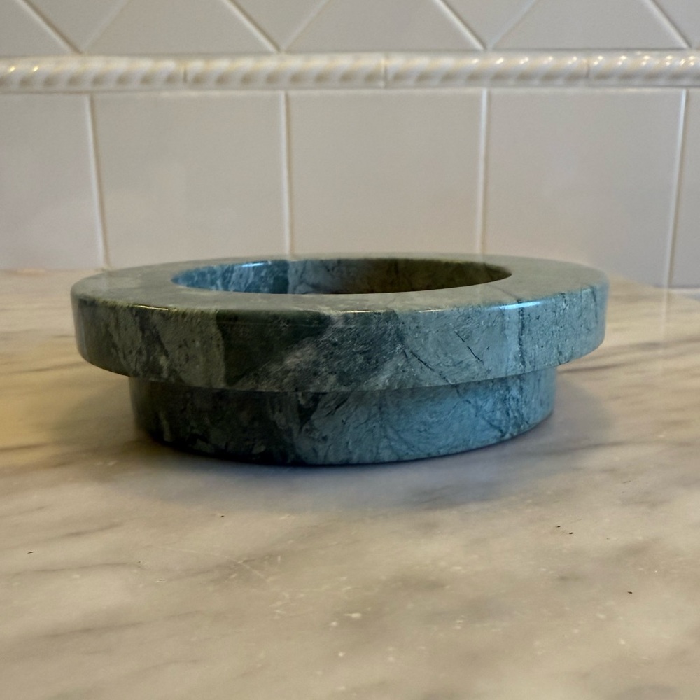 Solid Jade Marble Coster Wine Holder